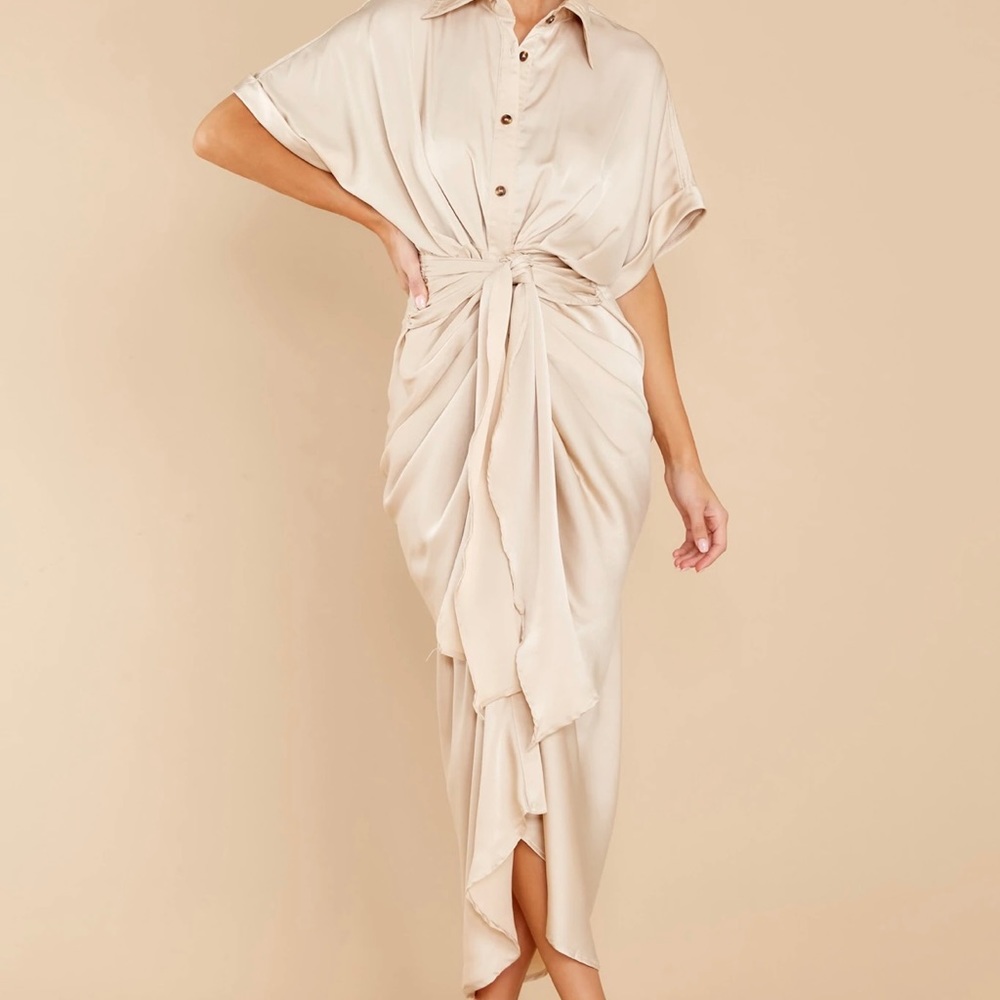 *SOLD* Red Dress | Brunch Date Maxi Dress